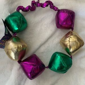 NEW MARTIGROWL BARK BEADS NECKLACE SIZE M-L